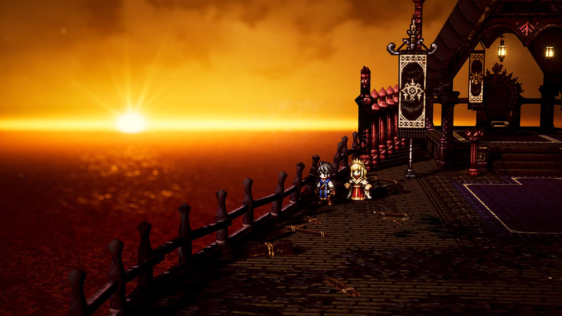 歧路旅人0 OCTOPATH TRAVELER 0 中文版全息投影